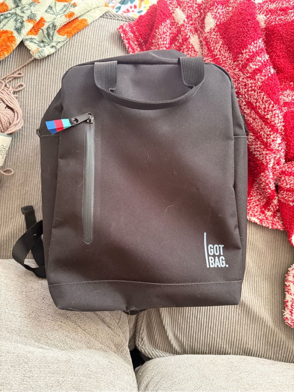 GOT BAG Everyday Black Backpack